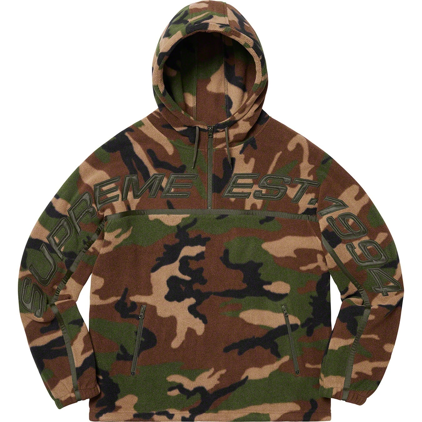 Polartec® Half Zip Hooded Sweatshirt view 4